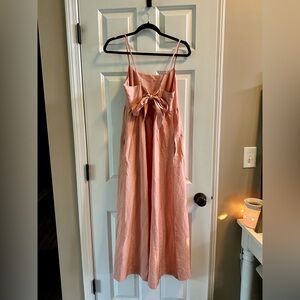 HAPPY LUNAR NEW YEAR!! ✨Wild Fable Pink Maxi Dress Tie Back Flattering Easy Fit